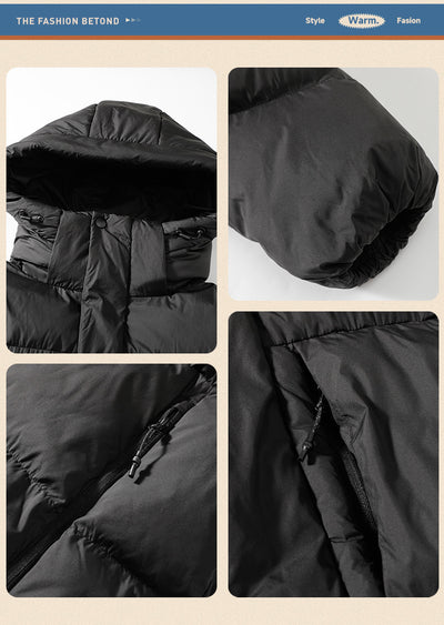 Abrigo Impermeable para Parejas con Capucha y Múltiples Bolsillos - Image 17
