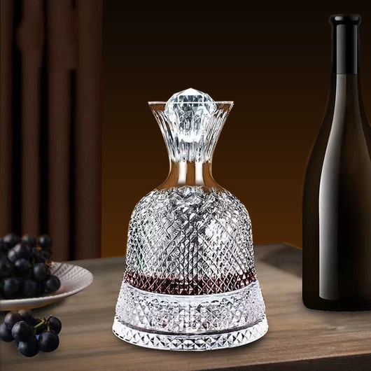 Juego de Decantadores de Cristal Rojo Vortex para Vino - Image 9