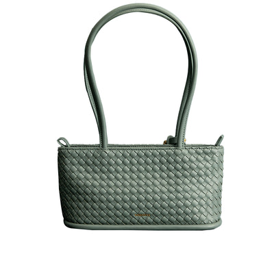 Bolsa Tote Vintage Trenzada con Asa de Hombro - Image 4