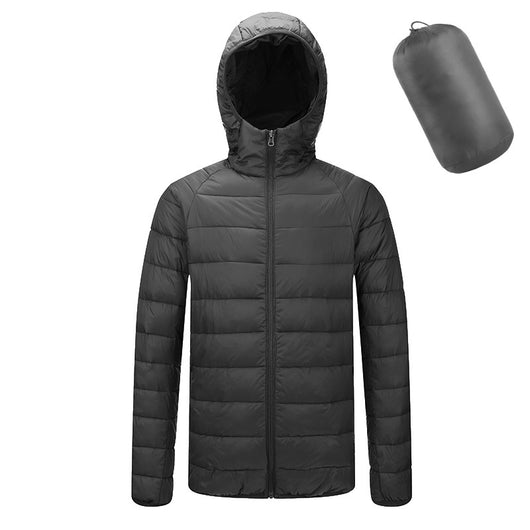 Abrigo Deportivo Ligero con Capucha - Chaqueta Térmica Impermeable para Invierno - Image 17