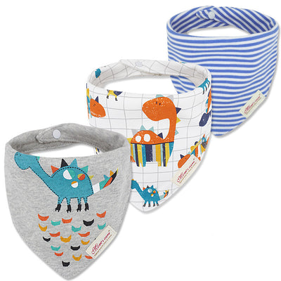 Baberos Triangulares Dobles para Bebé - Pack de 3 Pañoletas Absorbentes - Image 54