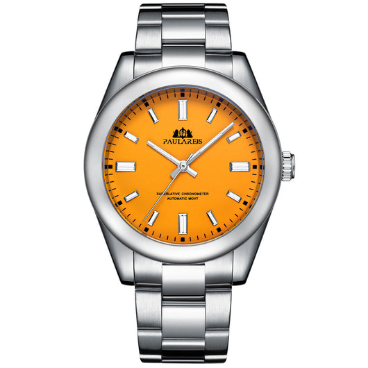 Reloj Automático de Acero con Esfera Luminosa - Image 4