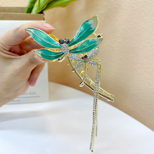 Clip Elegante con Diseño de Libélula - Pasador Premium para Cabello - Image 7