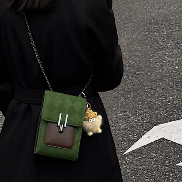 Bolso Crossbody para Teléfono con Cadena - Otoño Invierno
