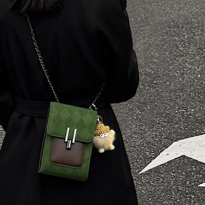 Bolso Crossbody para Teléfono con Cadena - Otoño Invierno