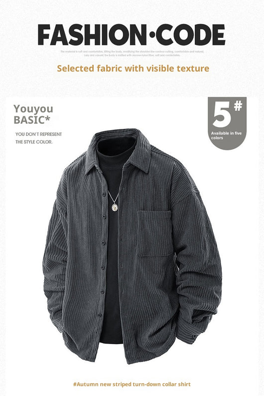 Abrigo Elegante Cuello Falso Dos Piezas para Hombre - Image 22