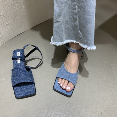 Sandalias de Tacón Alto con Hebilla para Verano - Image 17