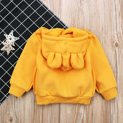 Sudadera con Capucha y Orejas de Osito - Manga Larga en Felpa - Image 17