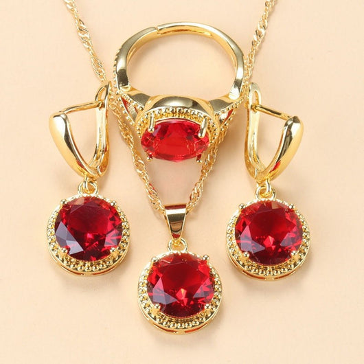 Conjunto de Joyas Elegantes: Aretes, Anillo y Collar - Image 16