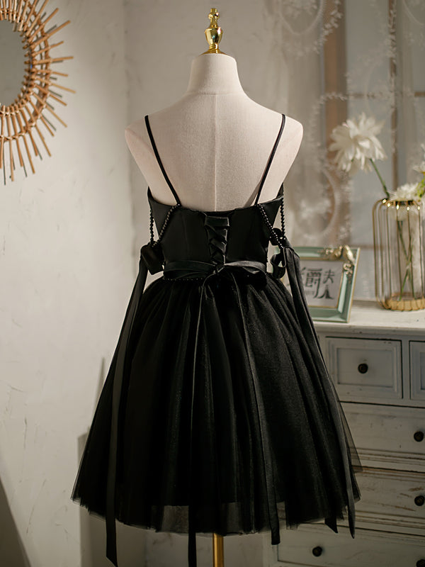 Vestido Corto Industrial Pure Sense Negro - Estilo Compacto