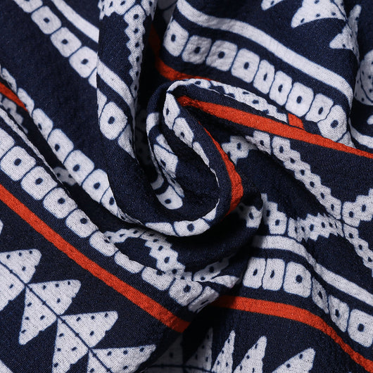 Camisa de Hombre a Rayas con Estampado Moderno - Image 5