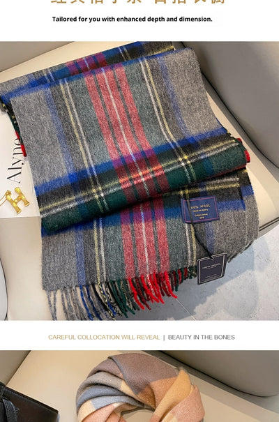 Bufanda de Lana para Hombre Invierno Multicolor - Diseño Moderno - Image 13