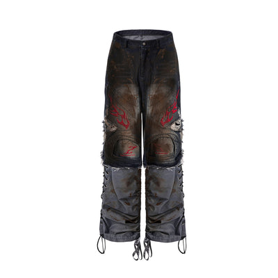 Jeans Retro Desmontables - Pantalón 2 en 1 Versátil - Image 2