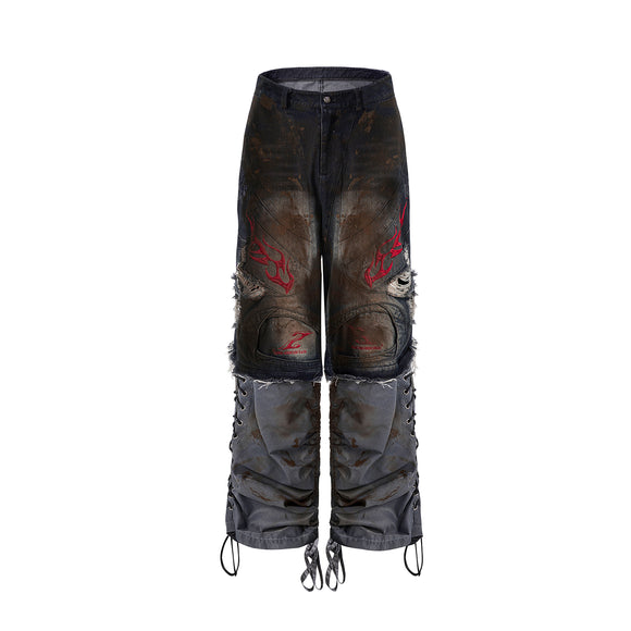 Jeans Retro Desmontables - Pantalón 2 en 1 Versátil