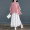 Blusa Retro Zen de Inspiración China para Mujer