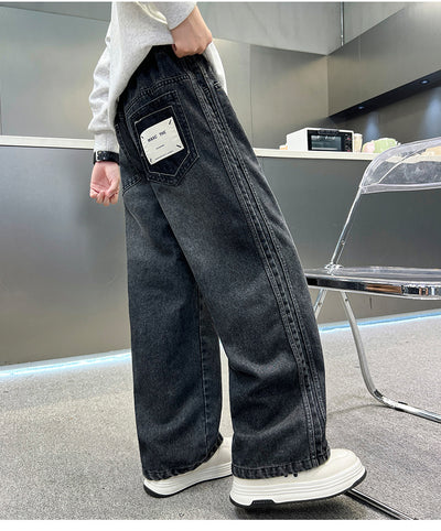 Pantalones Gruesos y Cálidos Estilo Coreano para Niños - Image 13