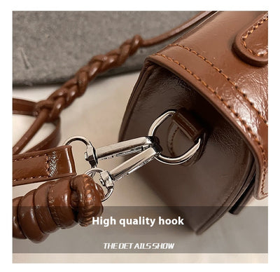 Bolso Bandolera Cuadrado Retro Portátil para Mujer - Image 29
