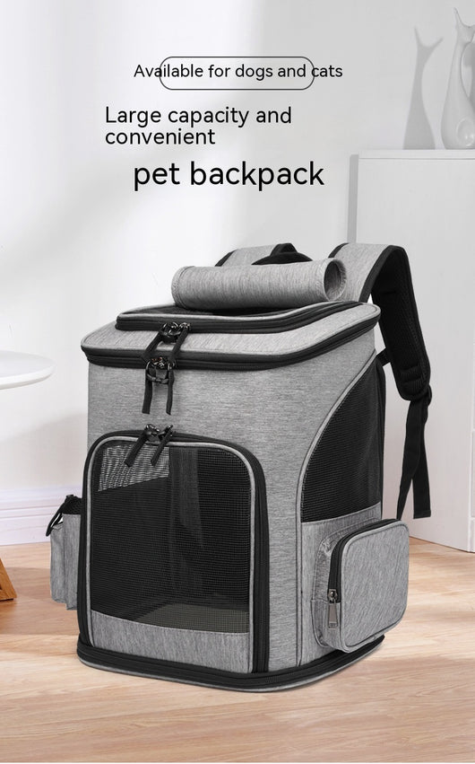 Mochila Transportadora Extensible para Mascotas - Gran Capacidad - Image 9