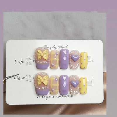 Uñas Postizas Personalizadas con Fotopolímero - Diseño Profesional Hecho a Mano
