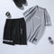 Conjunto Deportivo Hombre - Camiseta Manga Corta y Shorts para Gimnasio y Running