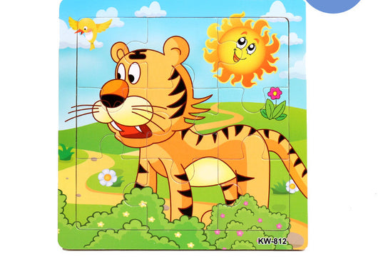 Puzzle de Animales de Madera - Juego Educativo para Niños y Padres - Image 13