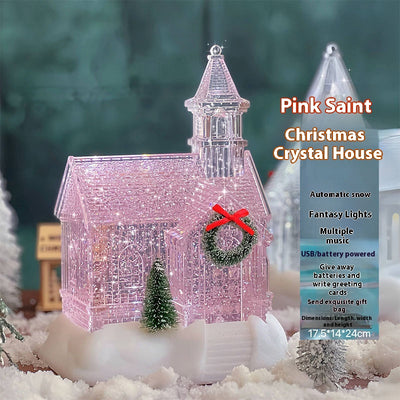 Casa de Cristal Luminoso Eve - Adorno Navideño Decorativo - Image 11