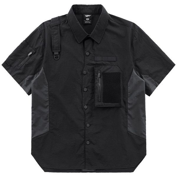 Camisa Casual de Manga Corta