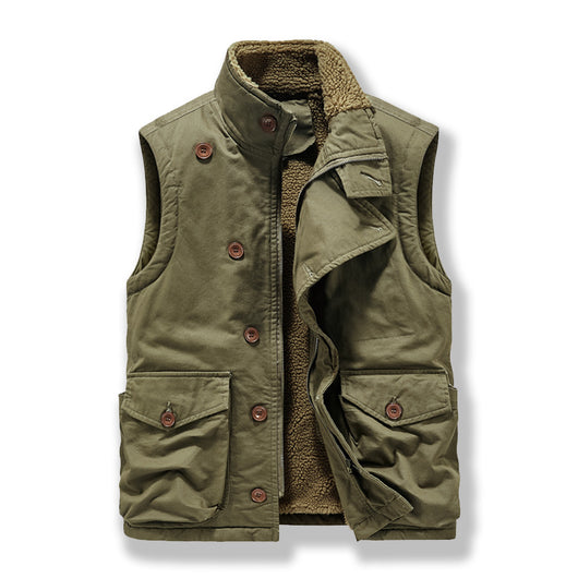 Chaleco de Terciopelo para Hombre - Abrigo Ejecutivo Invierno - Image 3