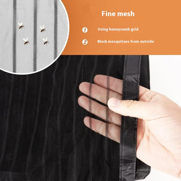 Cortina Magnética para Puerta de Verano con Cierre Automático