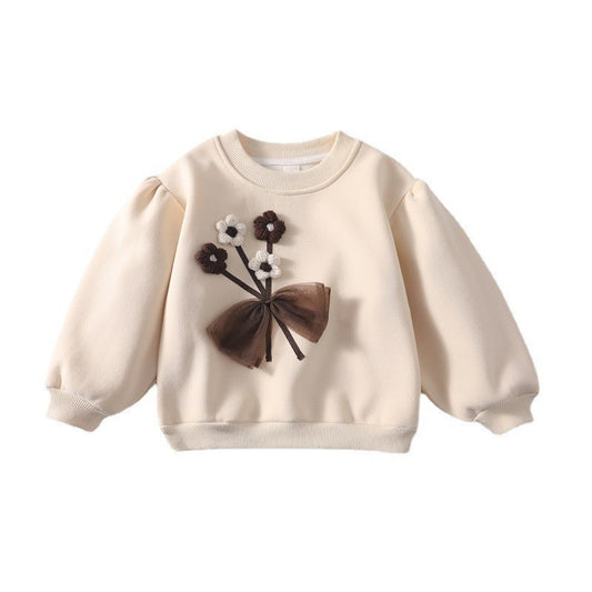 Suéter Acolchado para Niñas con Forro Polar - Image 2