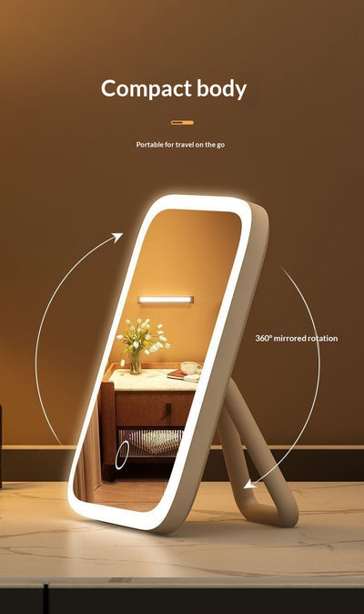Espejo de Maquillaje LED para Dormitorio con Carga USB - Image 9