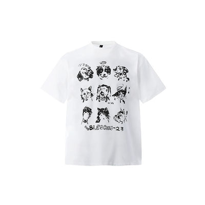 Camiseta Suelta con Patrón de Calle - Image 2