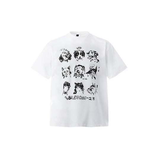 Camiseta Suelta con Patrón de Calle - Image 2