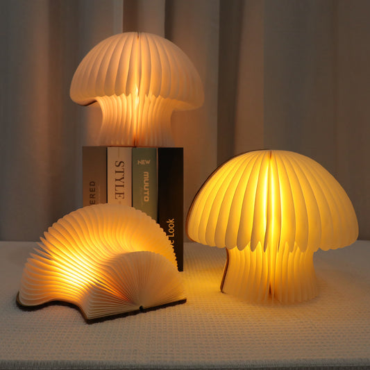 Lámpara Nocturna Minimalista Medusa - Luz Ambiental Decorativa