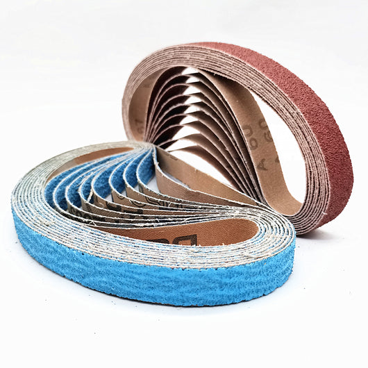 Lijadora Neumática de Banda 10x330mm para Pulido de Metales - Image 7