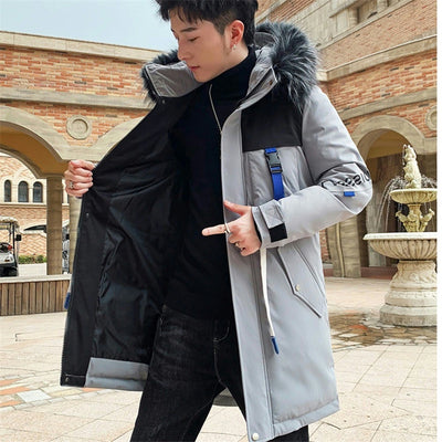 Chaqueta Acolchada de Largo Medio para Hombre - Image 6
