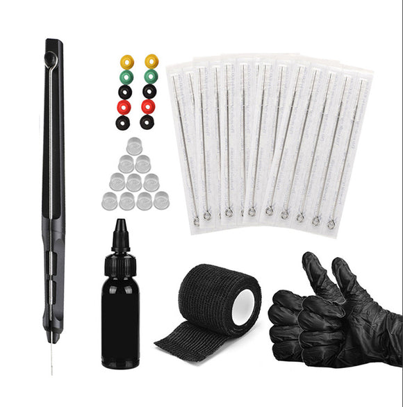 Kit Profesional de Tatuaje Danhui - Máquina, Pigmentos y Accesorios