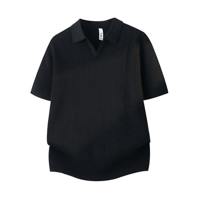 Camisa Casual Slim Fit Cuello Solapa Manga Corta Hombre - Image 7