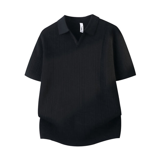 Camisa Casual Slim Fit Cuello Solapa Manga Corta Hombre - Image 7