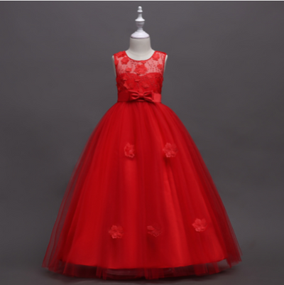 Vestido Elegante Infantil de Verano para Presentaciones de Piano - Image 26