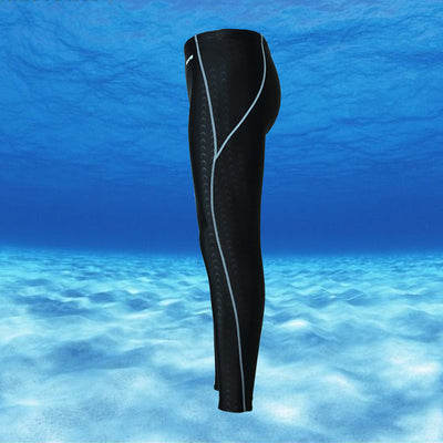 Traje de Baño Competencia Shark Skin Protección Solar Piernas Largas Hombre - Image 4