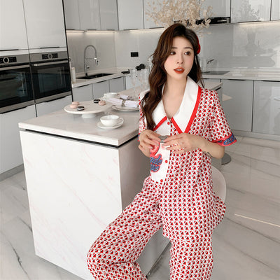 Conjunto de Seda Japonesa para Casa - Cardigan y Pantalón Corto Verano - Image 14