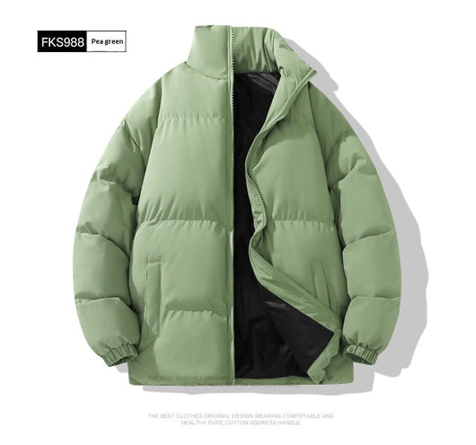 Chaqueta Acolchada de Algodón para Hombre Talla Grande - Image 16