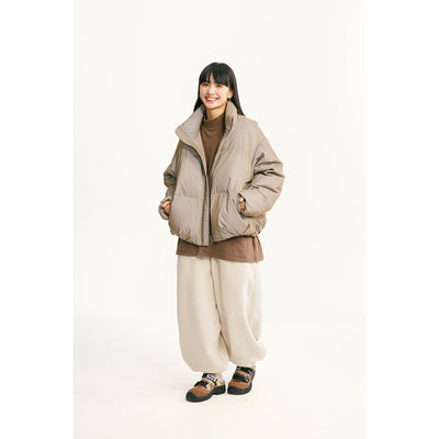 Abrigo de Plumón de Pato Blanco para Invierno con Tecnología Reflectante - Image 3
