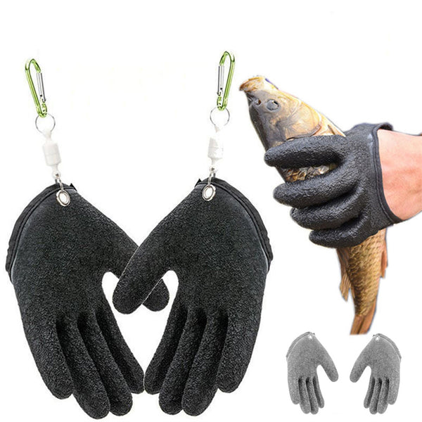 Guantes de Pesca Profesionales Antideslizantes con Protección Contra Pinchazos