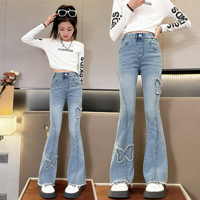 Pantalones Acampanados de Mezclilla para Niños - Image 9