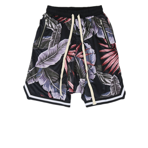 Pantalones Cortos Hawaiian Beach Estilo Hip Hop - Image 4
