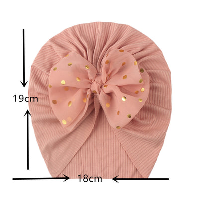 Gorro Infantil con Moño - Diseño Acogedor Baotou - Image 10