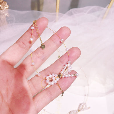 Aretes de Perla con Moño - Image 12