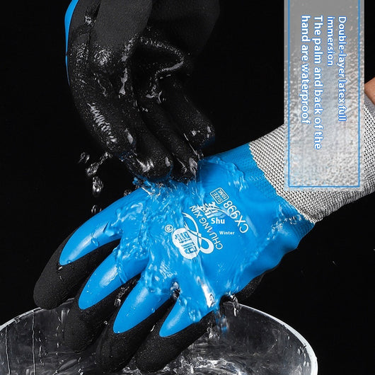 Guantes de Trabajo Aislados con Forro Térmico para Protección contra el Frío - Image 4